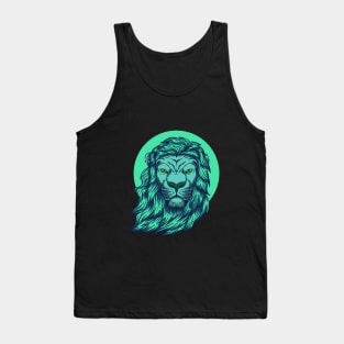 Green Lion Tank Top